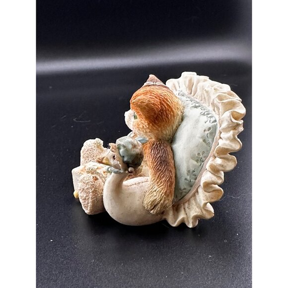 Vtg 1995 1990s Calico Kittens figurine Hello Little One Enesco Baby - Picture 10 of 13